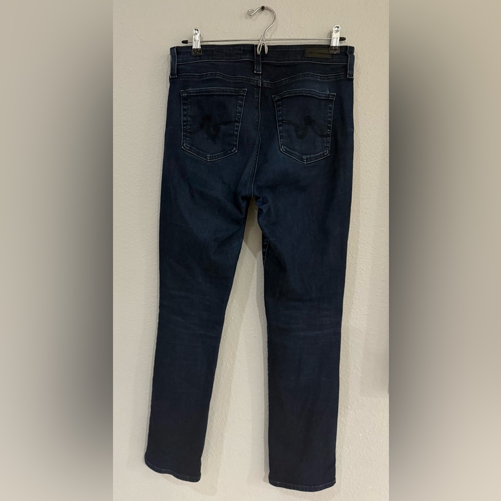 AG‎ Adriana Goldschmied Women’s Jeans Mari Slim Straight High Rise Size 28R - Picture 2 of 6